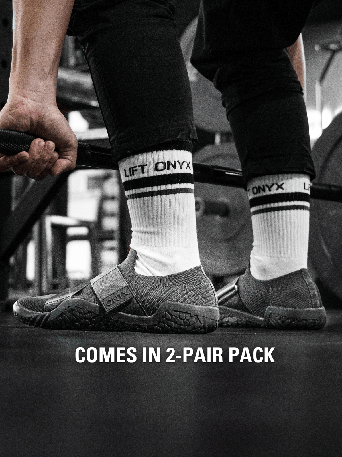 ONYX Crew Socks (2 Pairs Pack)